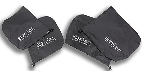 BlizeTec Car Side View Mirror Covers Rain, Ice, Snow Protectors and Bird Poop Deterrent; Universal Design to Fit Most Car, SUV and Van (4 pcs)