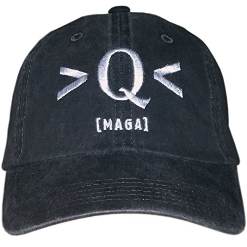 Book Cover Q Hat - Where We Go One We Go All, WWG1WGA - Trump Skull Cap - QAnon Q Anonymous