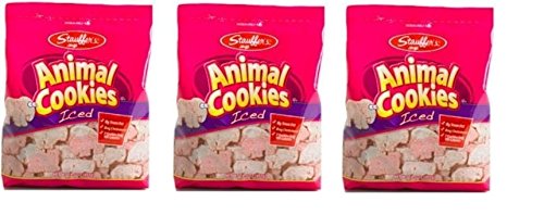 Animal Cookies Iced | Stauffers | 11 oz Bag | 3 Pack