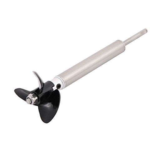 uxcell Boat Model Accessories 3mm Dia 100mm Length Drive Shaft w 30mm Dia Propeller 3 Vanes