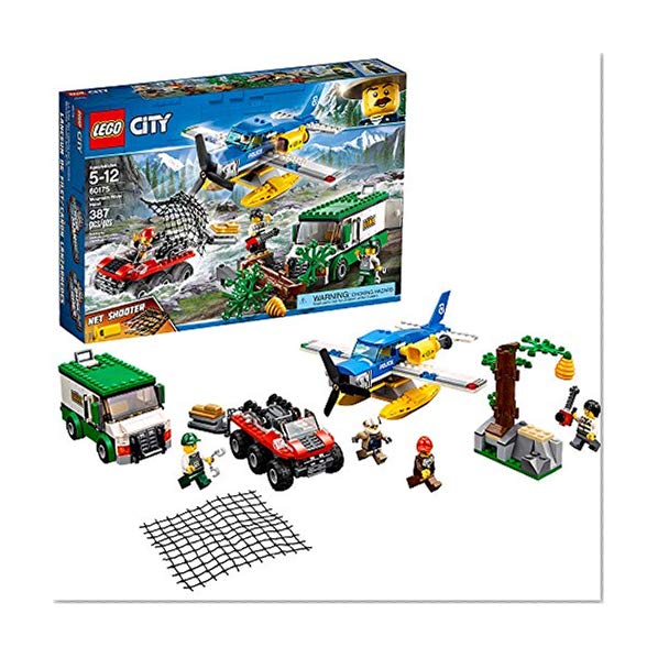 Book Cover LEGO City Mountain River Heist 60175 Building Kit (387 Piece)