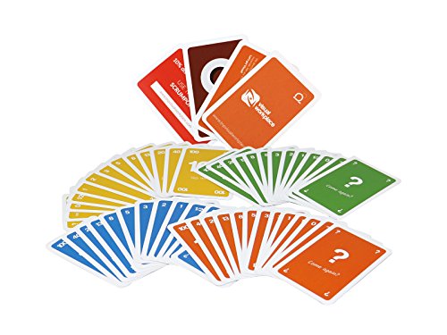 Book Cover TnP Visual Workplace Agile Scrum Planning Poker Cards - The Best Cards for Estimating and Sizing