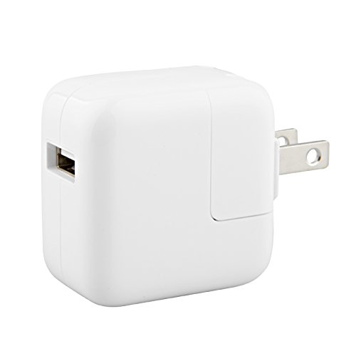 Book Cover Apple 12W USB Power Adapter MD836LL/A - White (Renewed)