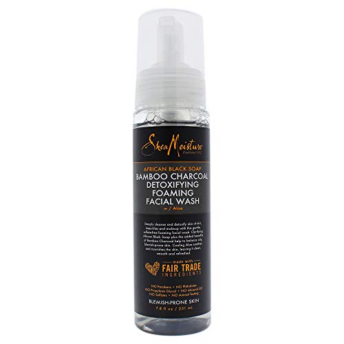 SheaMoisture African Black Soap Foam Face Wash 7.2oz