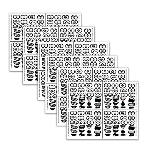 Book Cover Scribble Stickers 6 Pack (600 Stickers)