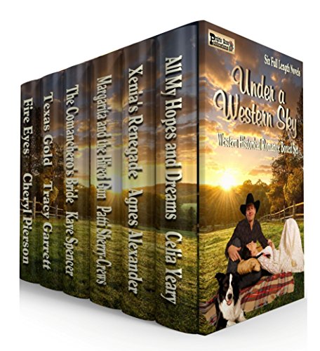 Book Cover Under A Western Sky: Western Historical Romance Boxed Set