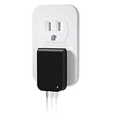Nekmit 30W Flat USB C Charger Block, 3-Port GaN Fast Wall Charger, USB C Wall Plug for MacBook Pro/Air, iPad, iPhone, Galaxy and More