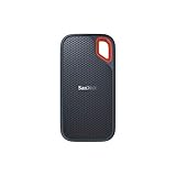 SanDisk 500GB Extreme Portable External SSD - USB-C, USB 3.1 - SDSSDE60-500G-G25 - black