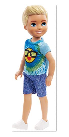 Barbie FRL83 Ami de Chelsea Poupée avec t-Shirt coloré