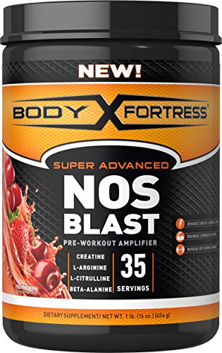 Book Cover Body Fortress NOS Blast Pre Workout Amplifier