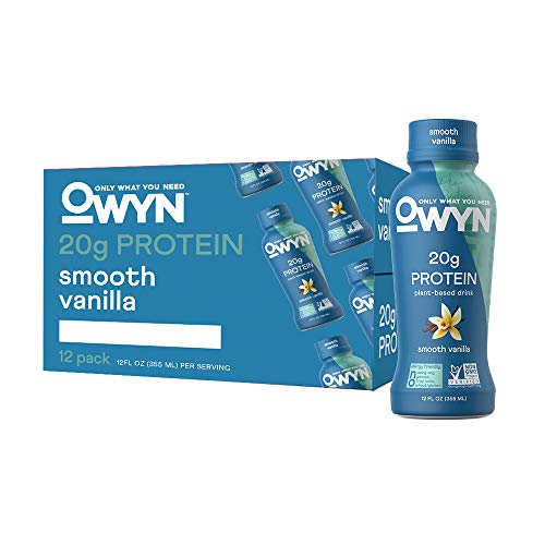 OWYN, Vegan Protein Shake, Vanilla,12 Fl Oz (12 Pack)