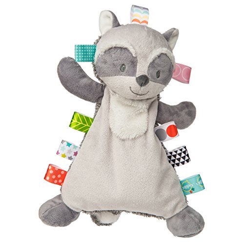 Book Cover Taggies Soft Toy, Harley Raccoon Lovey