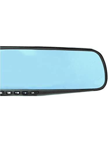 Official HD Mirror Cam â€“ As Seen on TV Dash Cam 350Â°, Motion Detection, 2.5â€ LCD, 720P HD, Dashboard Camera Video Recorder with Micro SD Card, Loop Recording, Night-mode (16GB)