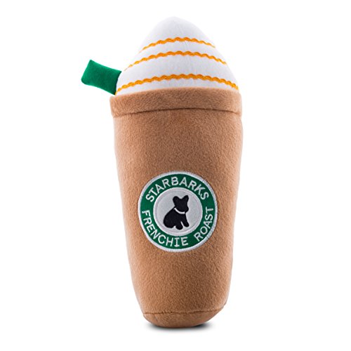 Haute Diggity Dog Starbarks Coffee Collection | Unique Squeaky Parody Plush Dog Toys â€“ Canine Caffeine Your Dog Can Handle!