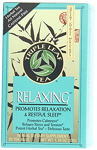 Triple Leaf Tea, Relaxing, 20 Tea Bag (Pack of 1)
