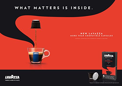 80 x LAVAZZA - Nespresso OriginalLine Compatible Capsules - ESPRESSO ARMONICO - Intensity 8