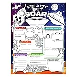 North Star Teacher Resource NST3093 Fill Me in: Ready Set Soar! Activity Posters, Pack of 32