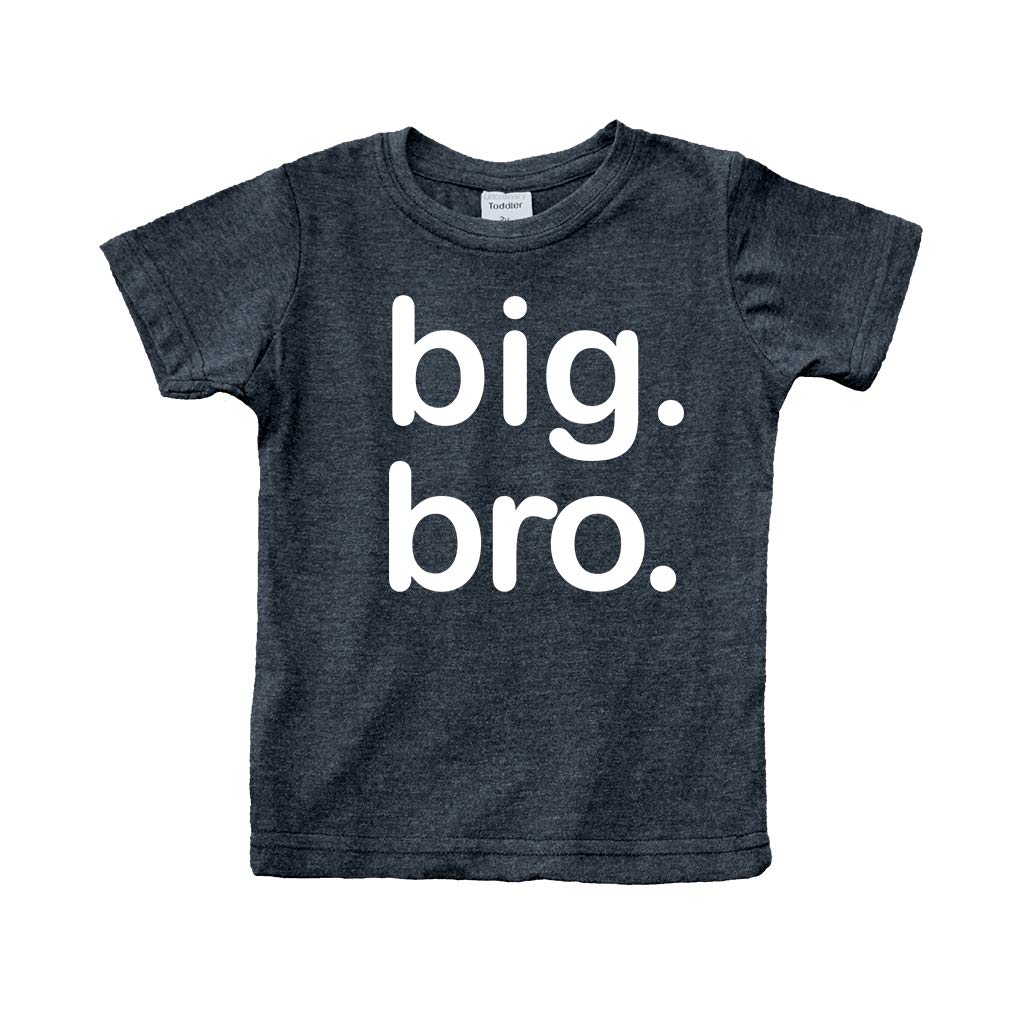 Book Cover Big Brother Shirt, Big bro Shirt, Big Brother Announcement Shirt, Big Brother t Shirt Toddler 2T Charcoal Black