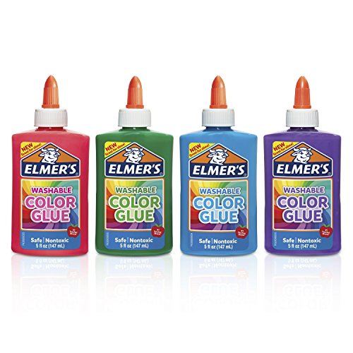 Book Cover Elmer's Washable Color Glue