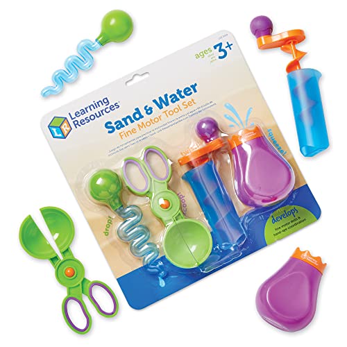 Learning Resources Sand and Water Fine Motor Tool Set