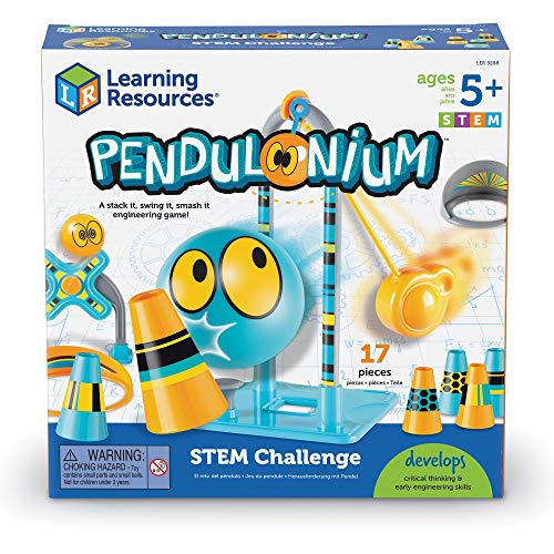 Learning Resources Pendulonium STEM Challenge, Kids Pendulum Game, 16 Pieces, Ages 5+