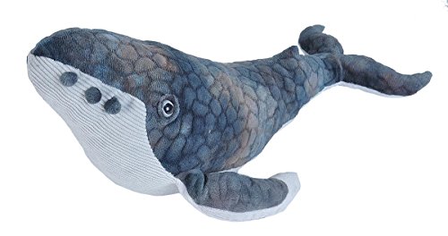 Book Cover Wild Republic Humpback Whale Plush, Stuffed Animal, Plush Toy, Gifts for Kids, Cuddlekins 20 Inches