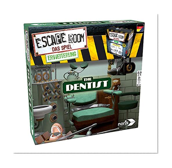 Jeux Noris 606101775 Escape Room élargissement The Dentist, Décodeur Seulement avec Chrono Jeu Bar Jeu de stratégie
