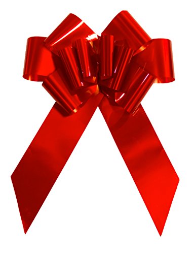 Giant Red Bow for Cars 23" Perfect on a New Car Big Bows Tie, for Birthday Gifts on Graduation Gifts, New Houses, Christmas Presents. A Multipurpose Bow for Many Surprises.