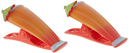 O2COOL Caribbean Cocktail Boca Towel Clip, 1-Pack,
