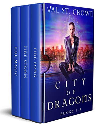 Book Cover City of Dragons, Books 1-3