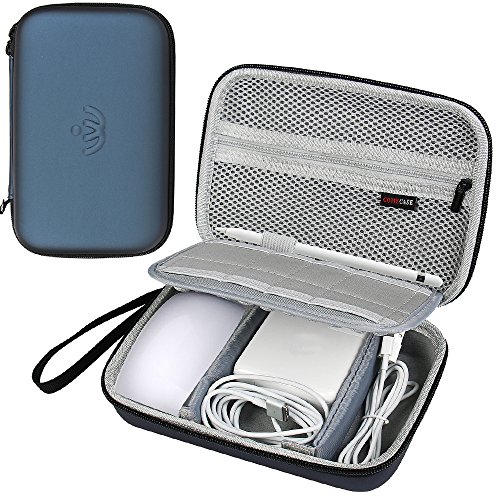 COMECASE Hard Case for Apple Pencil, Magic Mouse 2 and 1, Magsafe Power Adapter, BeatsX Earphone, Magsafe Power Adapter, Magnetic Charging Cable