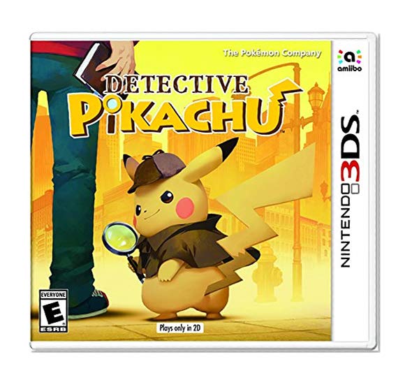 Book Cover Detective Pikachu - Nintendo 3DS