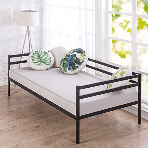 Book Cover Zinus Marie Split-Rail Twin Daybed Frame / Steel Slat Support