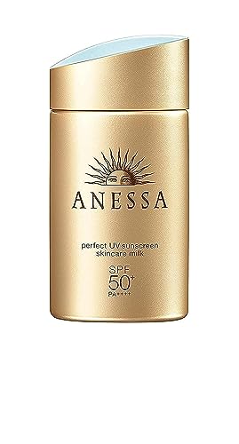 Shiseido Anessa Perfect UV Sunscreen Skincare Milk, SPF50+/PA++++, Citrus, 2.03 Fl Oz