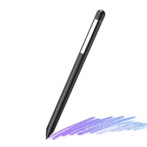 Active Stylus Pen, Support for Dell Laptop with Active Pen Compatible Sticker 7370 7570, 7373 7378 7386 7573 7579 7586 2-in-1, MPP Inking Mode (black)