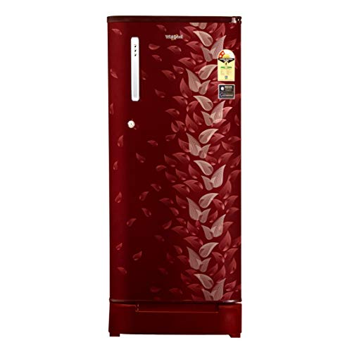 Whirlpool 190 L 3 Star ( 2019 ) Direct Cool Single Door Refrigerator(WDE 205 Roy 3S, Wine Fiesta, Base Stand with Drawer)