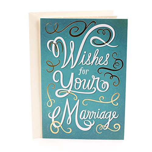 Hallmark Mahogany Wedding Greeting Card (Wishes for Your Marriage)