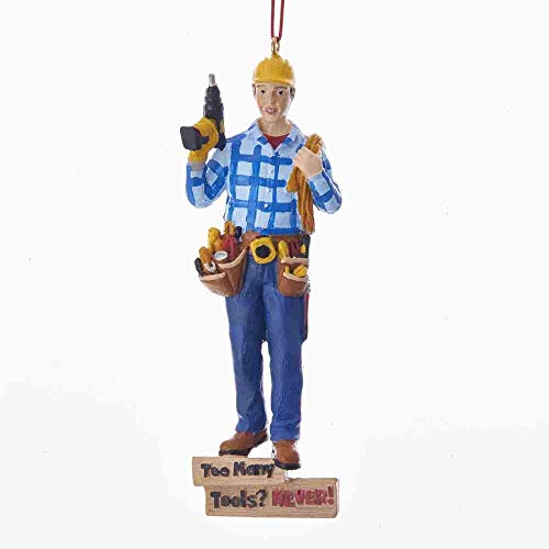 Kurt Adler 5" Handyman Too Many Tools? Ornament