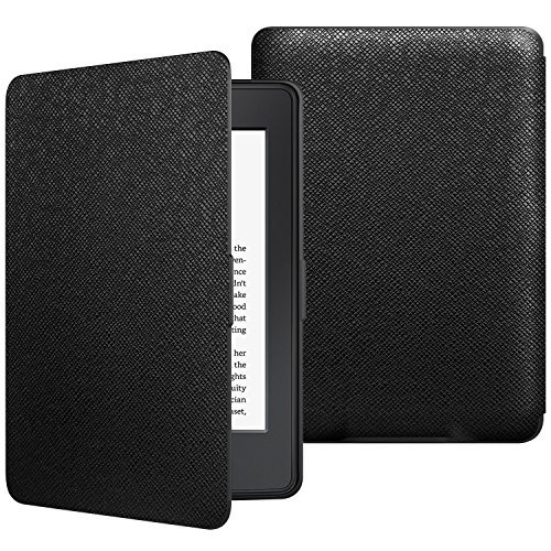 JETech Étui pour Amazon Kindle Paperwhite, Adapter Toutes Les Générations de Paperwhite Antérieures à 2018 (Pas Compatible avec Le Nouveau Paperwhite 10ème génération), Noir