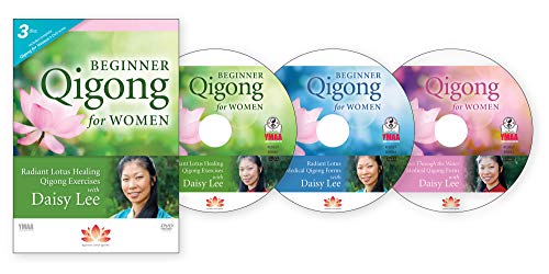 Book Cover Bundle: Beginner Qigong for Women 3-DVD set with Daisy Lee (YMAA)Bestselling Qigong DVD Series
