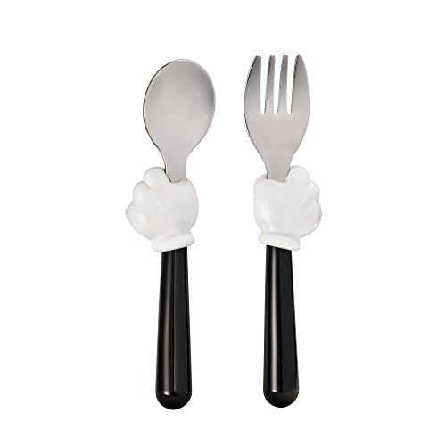 Book Cover The First Years Disney Mickey Mouse Hands Flatware
