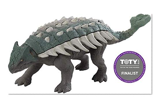 Jurassic World Dinosaures-Ankylosaurus, FMM25, Multicolore