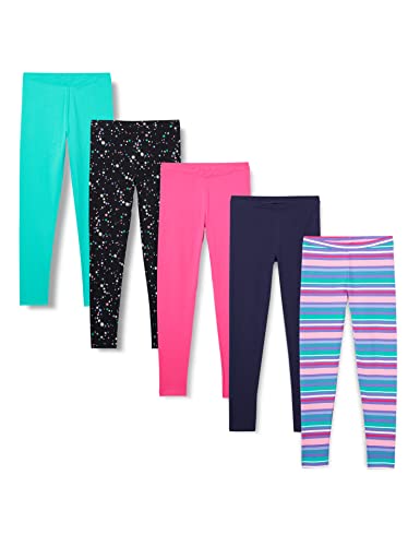 Spotted Zebra Girls and Toddlers' Leggings, Multipacks