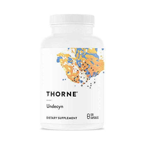 Thorne Research - Undecyn - Undecylenic Acid (in the Form of Calcium Undecylenate) with Betaine HCL and Berberine - 120 Capsules