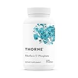 THORNE - Riboflavin 5'-Phosphate - Bioactive, Tissue Ready Form of Vitamin B2 for Methylation Support* - Vitamin B2 Supplement - Third-Party Certified - Gluten, Dairy & Soy-Free - 60 Capsules