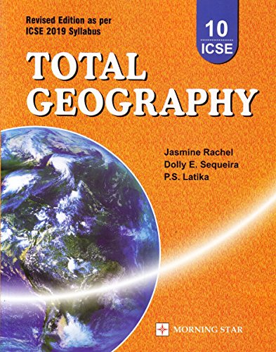 Book Cover Total Geography  ICSE for Class 10 (Examination 2019)