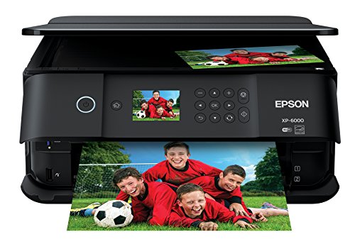 Book Cover Epson Expression Premium XP-6000 Wireless Color Photo Printer with Scanner & Copier, Amazon Dash Replenishment Ready