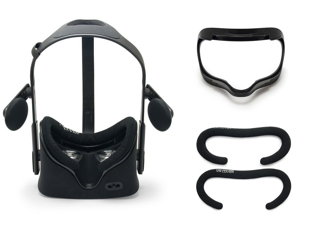 Book Cover VR Cover Facial Interface & Foam Replacement Comfort Set for Oculus™ Rift CV1