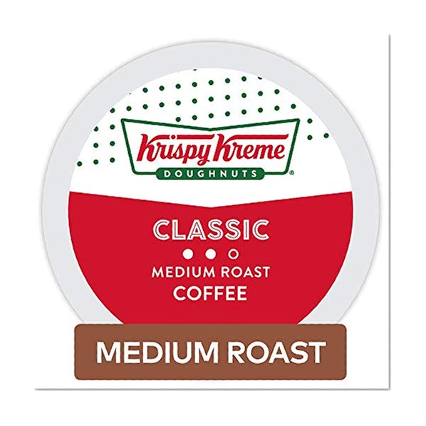 Book Cover Krispy Kreme Smooth Keurig Single-Serve Light Roast Coffee K-Cup Pods, 32 Count