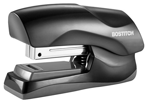 Book Cover Bostitch Office Heavy Duty 40 Sheet Stapler, Small Stapler Size, Fits into the Palm of Your Hand; Black (B175-BLK)